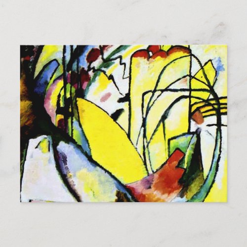 Kandinsky _ Improvisation 10 Postcard