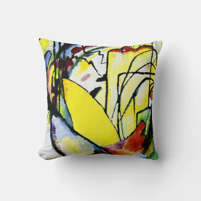 Kandinsky - Improvisation 10 Throw Pillow (Front)