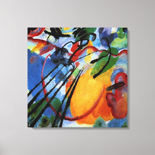 Kandinsky _ Improvisation 26 Rowing Canvas Print