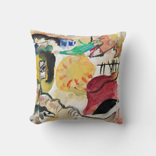 Kandinsky _ Improvisation 27 Throw Pillow