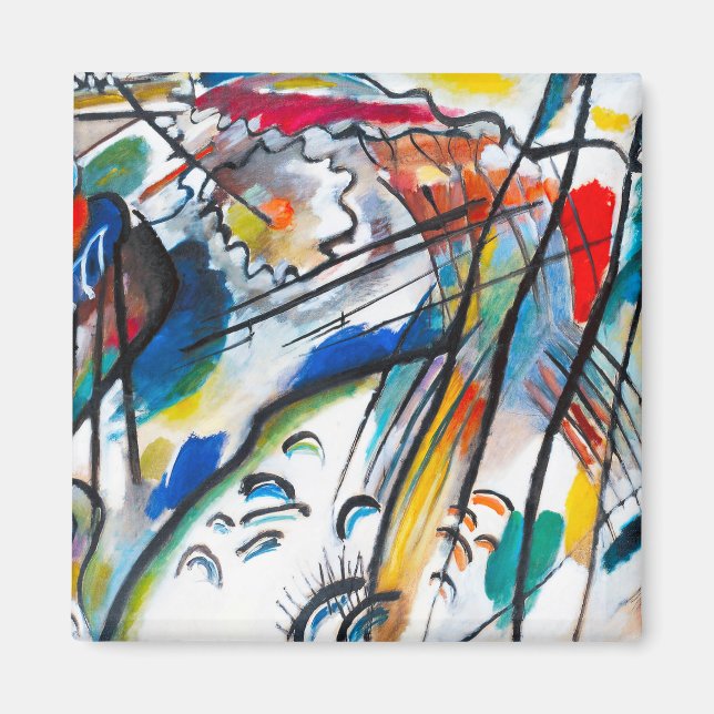 Kandinsky Improvisation 28 Magnet (Front)
