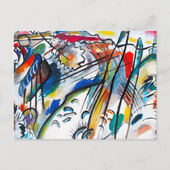 Kandinsky Improvisation 28 Postcard (Front)