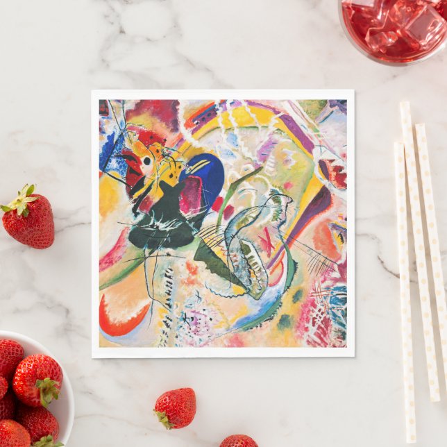 Kandinsky - Improvisation 35, Napkins (Insitu)