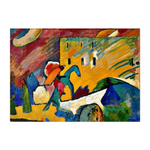 Kandinsky Improvisation 3 landscape painting Acrylic Print