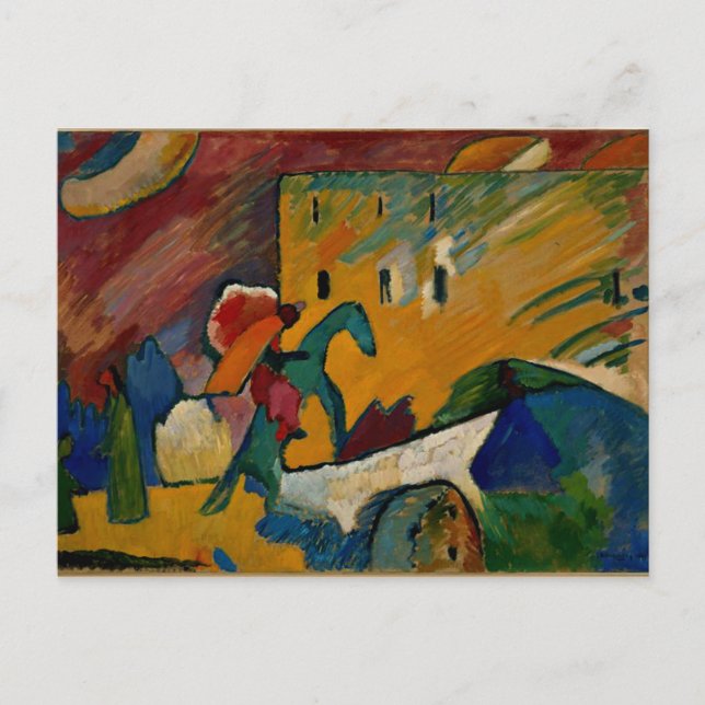 Kandinsky - Improvisation 3 Postcard (Front)