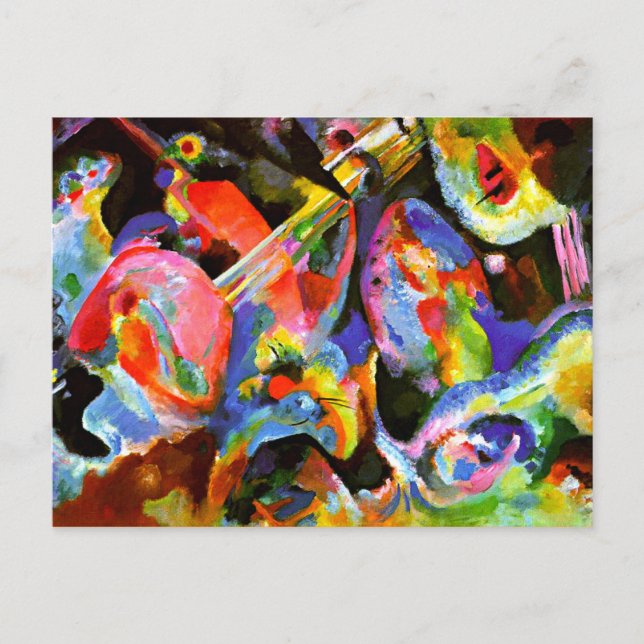 Kandinsky - Improvisation Deluge Postcard (Front)