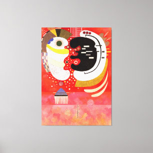 KANDINSKY - IN BETWEEN (Entre deux) - 1934 - Canvas Print