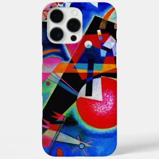 Kandinsky in Blue Abstract Painting iPhone 16 Pro Max Case