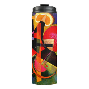 Kandinsky - In Blue, famous artwork Thermal Tumbler
