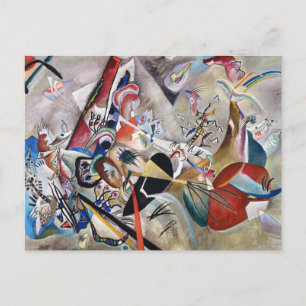 Kandinsky In Gray Postcard