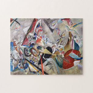 Kandinsky In Gray Puzzle