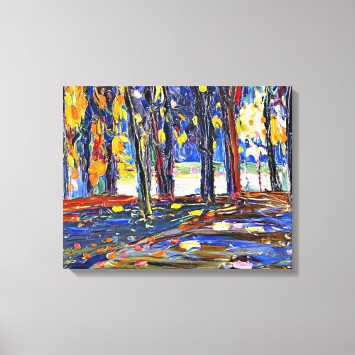 Kandinsky _ In the Park of St Cloud _ Autumn II Canvas Print