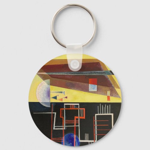 Kandinsky Inner Alliance Abstract Artwork Keychain