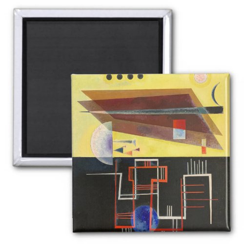 Kandinsky Inner Alliance Abstract Artwork Magnet