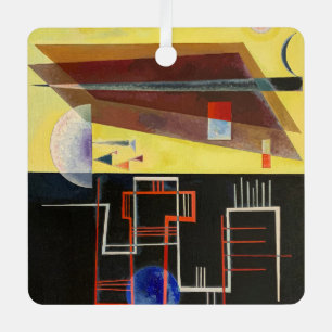 Kandinsky Inner Alliance Abstract Artwork Metal Ornament