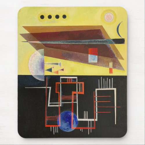 Kandinsky Inner Alliance Abstract Artwork Mouse Pad