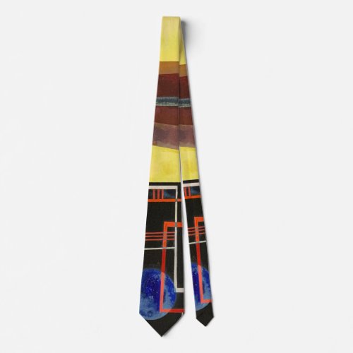Kandinsky Inner Alliance Abstract Artwork Neck Tie