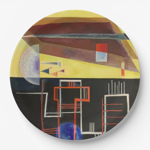 Kandinsky Inner Alliance Abstract Artwork Paper Plates
