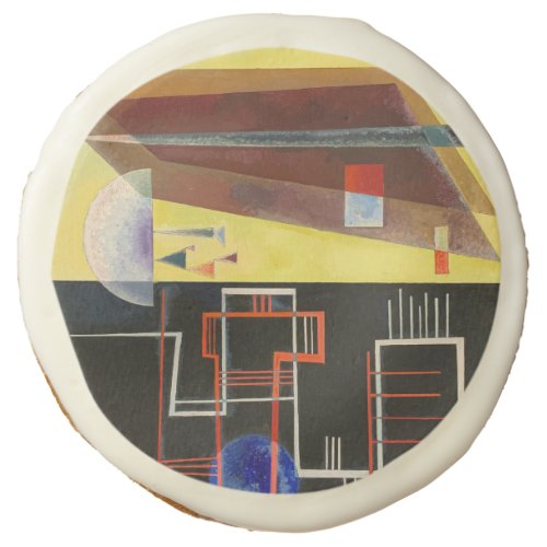 Kandinsky Inner Alliance Abstract Artwork Sugar Cookie