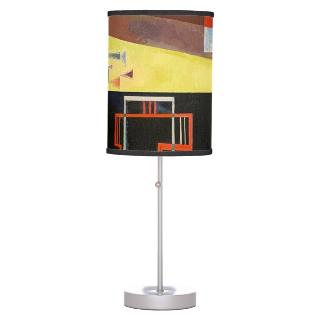 Kandinsky Inner Alliance Abstract Artwork Table Lamp (Front)