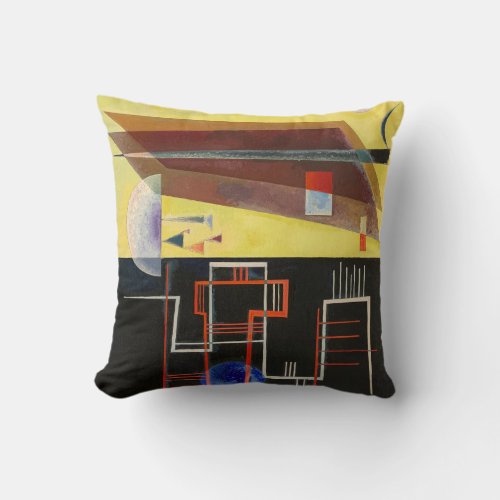 Kandinsky Inner Alliance Abstract Artwork Throw Pillow