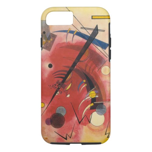 Kandinsky Inner Simmering Abstract Painting iPhone 87 Case