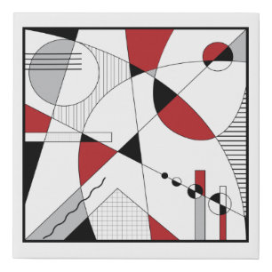 Kandinsky inspired canvas art, abstract art