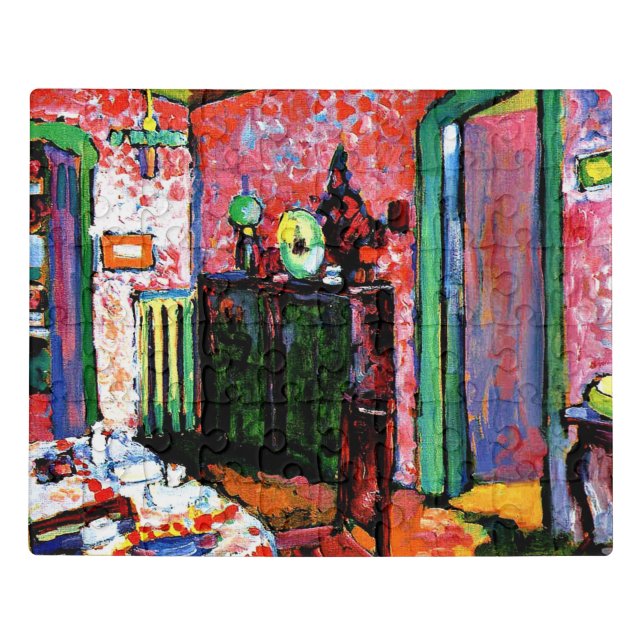 Kandinsky: Interior, My Dining Room,  Jigsaw Puzzle (Puzzle Horizontal)