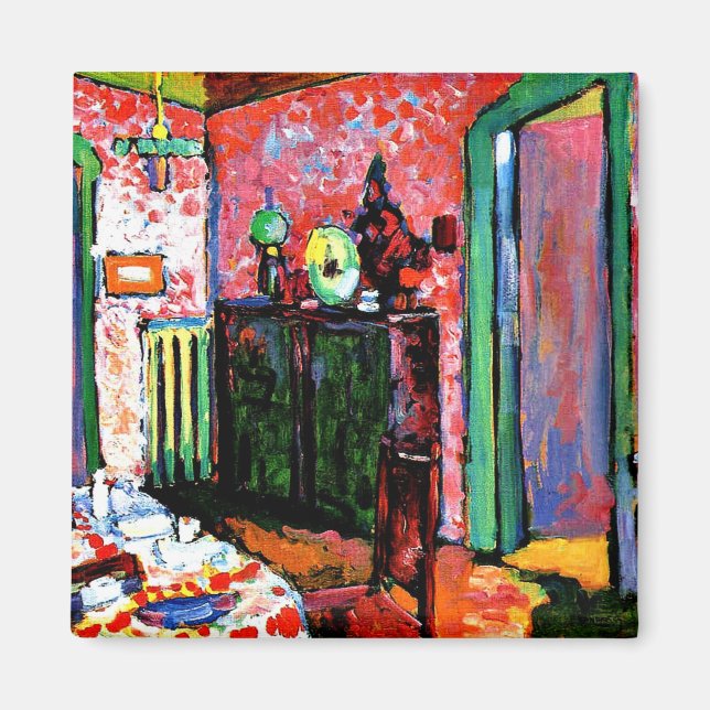 Kandinsky - Interior, My Dining Room Magnet (Front)
