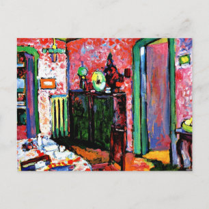 Kandinsky: Interior, My Dining Room, Postcard