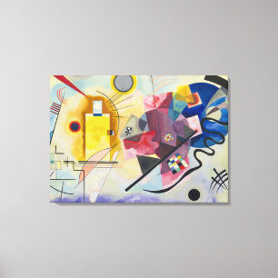 Kandinsky - Jaune Rouge Bleu Canvas Print