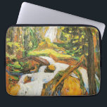 Kandinsky - Kochel: Waterfall I, Laptop Sleeve<br><div class="desc">Kochel: Waterfall I,  colorful painting by Wassily Kandinsky,  1900.</div>