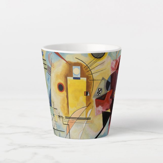 kandinsky latte mug (Front)