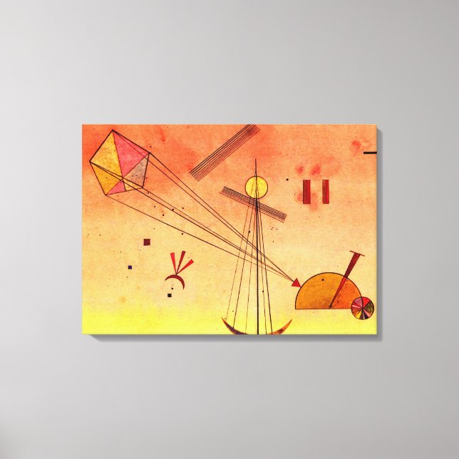 Kandinsky - Light Attachment Canvas Print (Front)