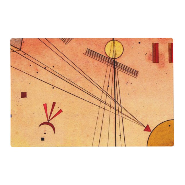 Kandinsky - Light Attachment Placemat (Front)