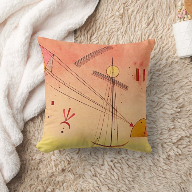 Kandinsky - Light Attachment Throw Pillow (Blanket)