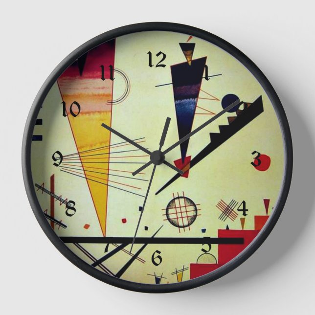Kandinsky - Merry Structure Clock (Front)
