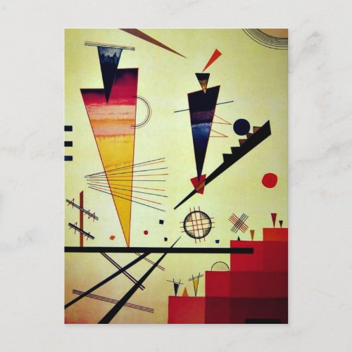 Kandinsky _ Merry Structure Postcard