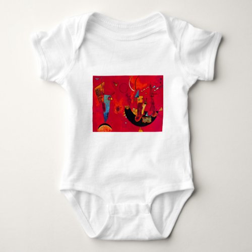 Kandinsky Mit und Gegen Baby Bodysuit