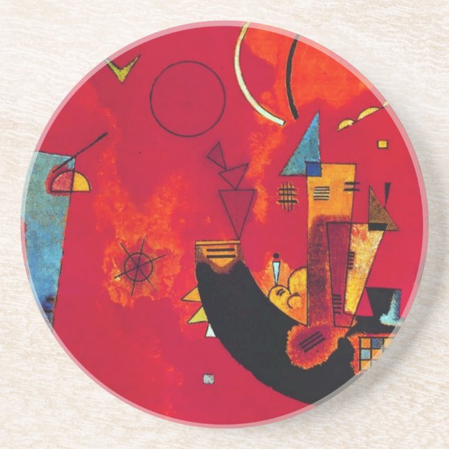 Kandinsky Mit und Gegen Coaster (Front)
