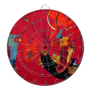 Kandinsky Mit und Gegen Dart Board