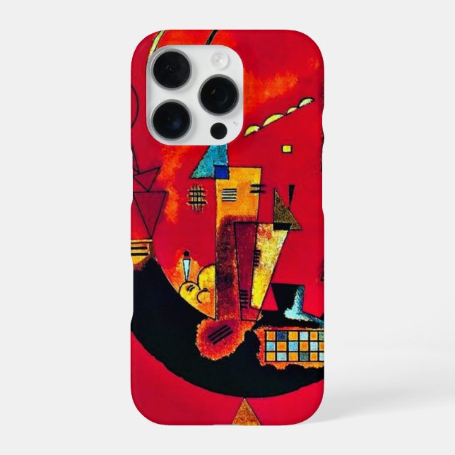 Kandinsky - Mit und Gegen Iphone Case (Back)