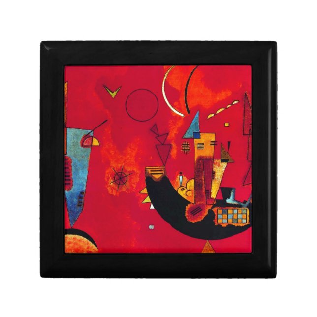 Kandinsky Mit und Gegen Jewelry Box (Front)