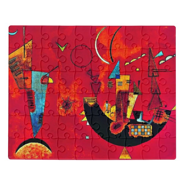 Kandinsky - Mit und Gegen Jigsaw Puzzle (Puzzle Horizontal)