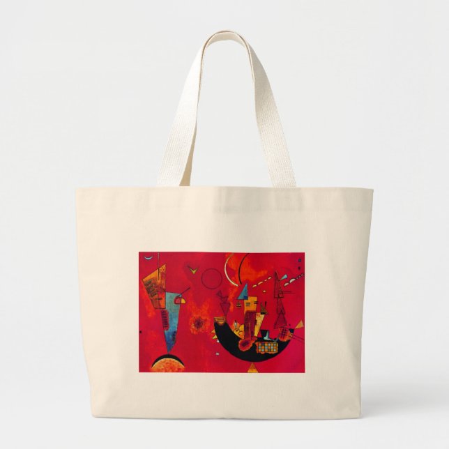 Kandinsky Mit und Gegen Large Tote Bag (Front)
