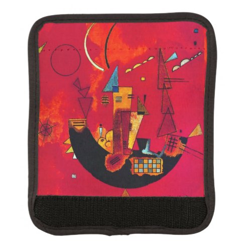 Kandinsky Mit und Gegen  Luggage Handle Wrap