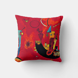 Kandinsky - Mit und Gegen Throw Pillow