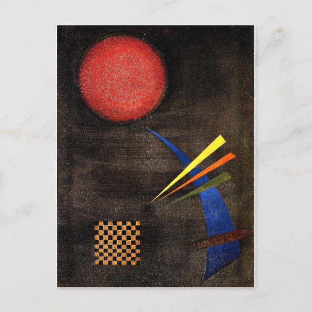 Kandinsky - Moderately Postcard (Front)