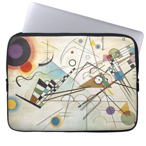 Kandinsky Modern Absract Expressionist Art Laptop Sleeve