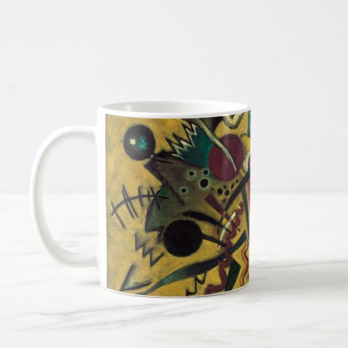 Kandinsky Modern Absract Expressionist Artwork Coffee Mug